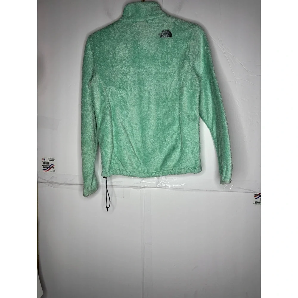 The‎ North Face Osito Fleece Jacket Womens Small Mint Green Zip Mock Neck blem